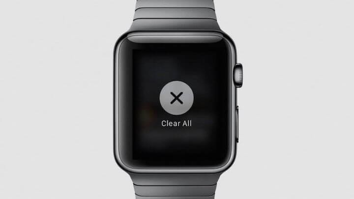 klare Apple Watch-Benachrichtigungen