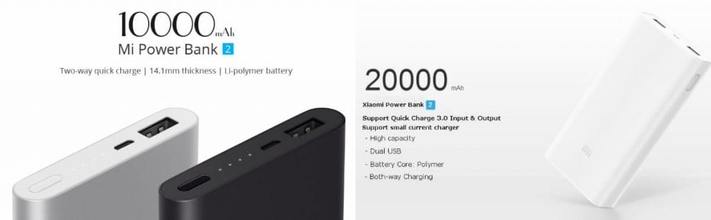 Xiaomi Powerbank zweite Generation